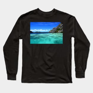 Lagon Palawan, Philippines Long Sleeve T-Shirt